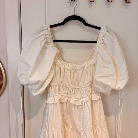 En Saison White Midi Dress Size Small - Picture 6 of 11